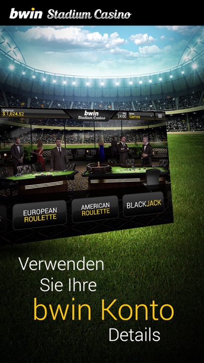 bwin Stadium Casino – Mobile Blackjack, American & European Roulette in 3D