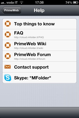 MFolder screenshot 2