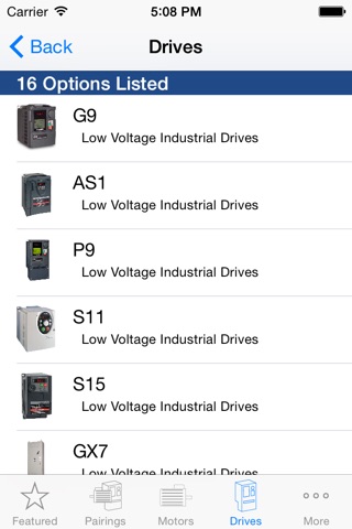 Motor Drive Matrix screenshot 3