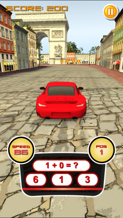 Math Race 3D - Educational mathematics learning game screenshot-3