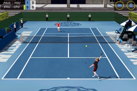 Flick Tennis screenshot 2