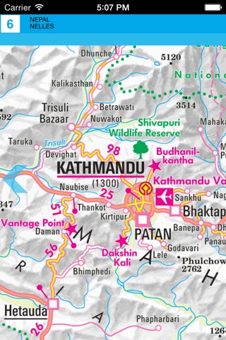 Непал. Туристическая карта. screenshot 4
