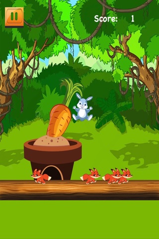 A Fun Forrest Bunny Bounce - Magical Pet Jump Challenge screenshot 2