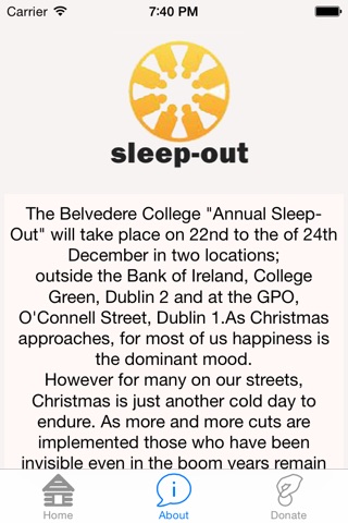 Sleepout screenshot 2