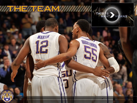 LSU Basketball screenshot 4