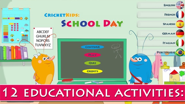 Cricket Kids: School Day(圖1)-速報App