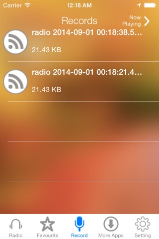 Grupera Music Radio Recorder screenshot 4