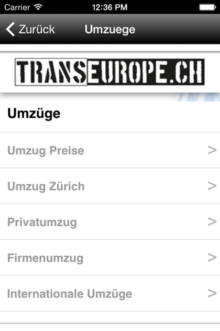 Transeurope screenshot 3