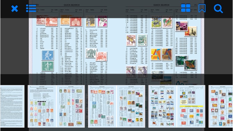 Zumstein 2.0,  the catalogue for stamp collectors screenshot-3