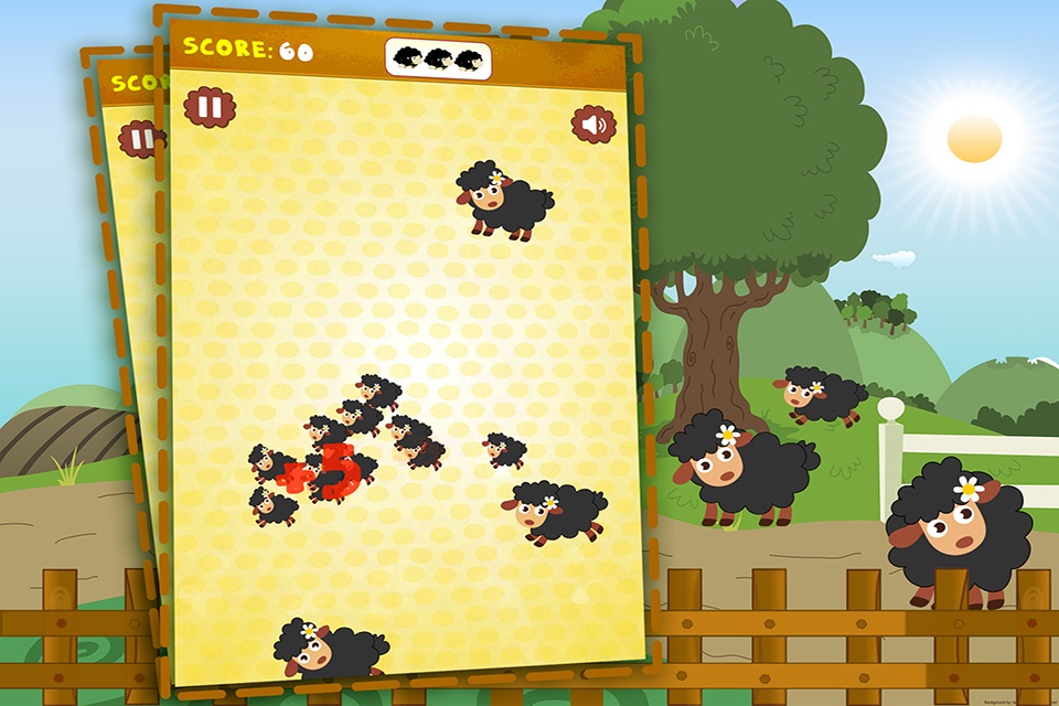 Baba Baba Black Sheep Game - Super Kid Challenge screenshot 4