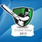 "2015 Cricket World Cup Emoji" is an application for including different Cricket emojis into the standard message