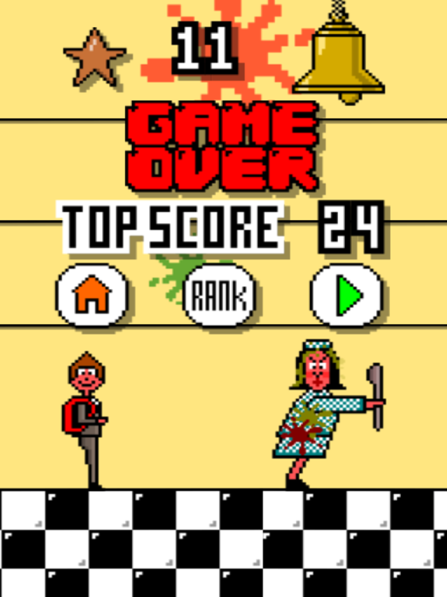 Bad Dinner Lady, game for IOS