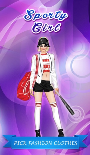 Dress Up Games - Sporty Girl