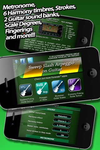 Sweep Slash Arpeggio on Guitar screenshot 4