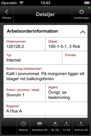 Paulsson Teknisk förvaltning screenshot 2