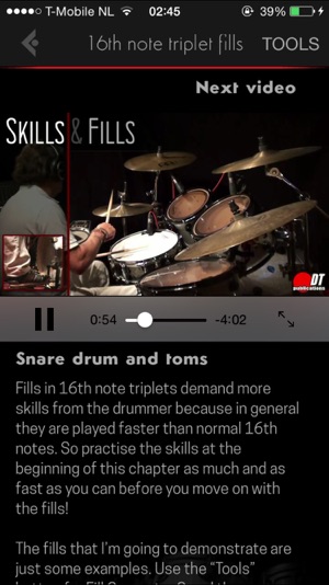 Drum fills video lessons - Skills & Fills(圖2)-速報App