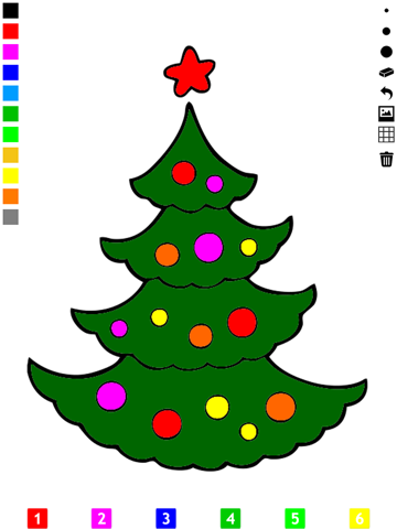 Download A Christmas Coloring Book For Children Learn To Color The Holiday Season App Price Drops