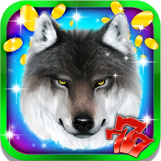 Lucky Wild Wolf Moon Casino: Free Slot Machines with Progressive Jackpot and Poker Bonus Chips