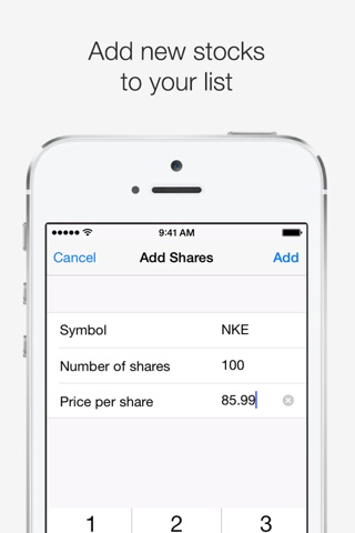 StockTicker - Your stock profits screenshot 2