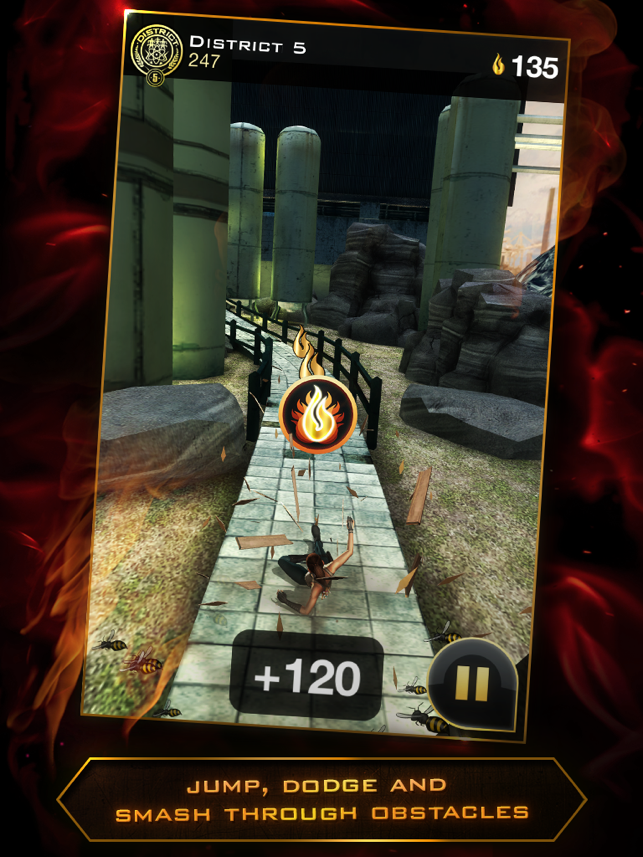 ‎Hunger Games: Catching Fire - Panem Run Screenshot