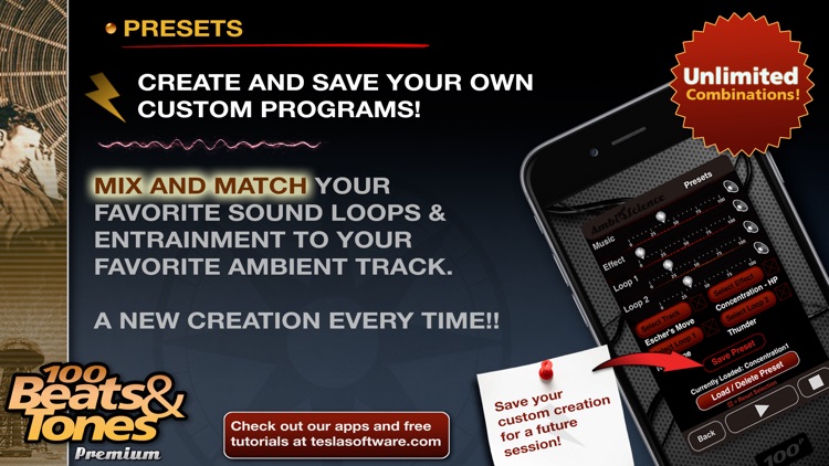 100 Binaural Beats and Tones! Premium*| AmbiScience™ screenshot-3
