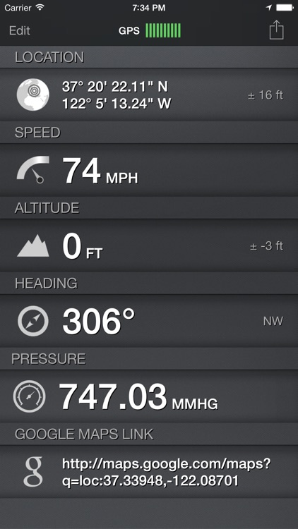 My Location - Share GPS Data