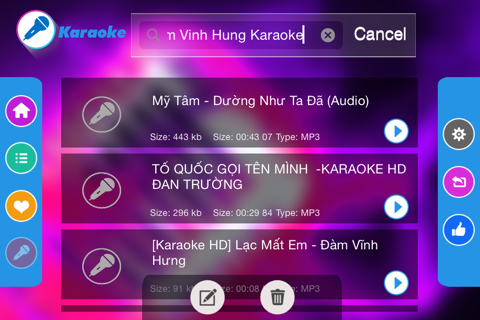 Hát Karaoke screenshot 2