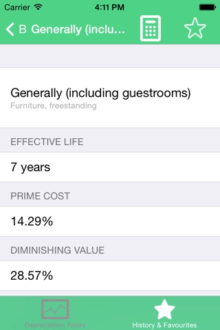 Tax Depreciation Rate Helper screenshot 2