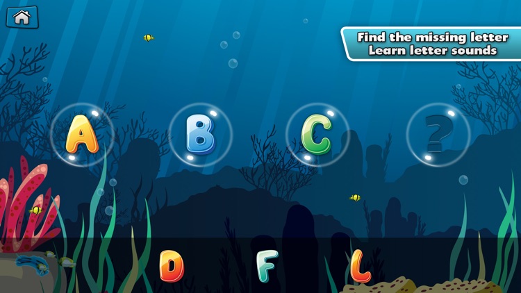 My Alphabet: Underwater ABC for Kids Free screenshot-3