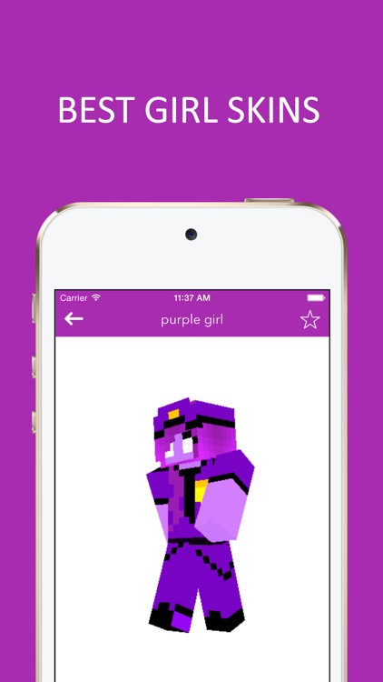 Animated 3D Girl Skins for Minecraft PE