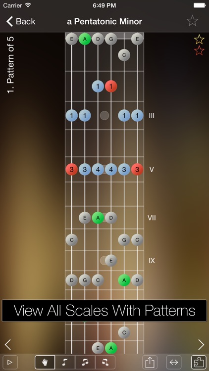 Star Scales Pro For Guitar
