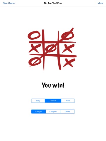 Tic Tac Toe for iPad: The Best screenshot 3