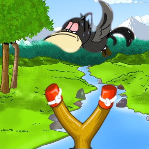 Slingshot Birds  Shooting : A Flyer Sling Hunting Games Icon