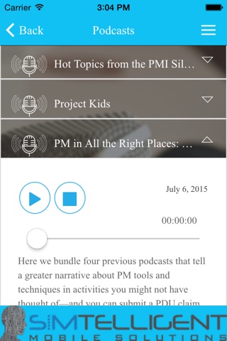 PMIWDC screenshot 4