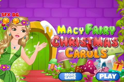 Macy Fairy Christmas Carols - Christmas Games screenshot 2