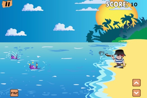 Pirate Shoot Out Mayhem - Octopus Revenge Madness FREE screenshot 2