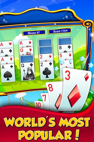 Klondike Solitaire – spades plus hearts classic card game screenshot 2
