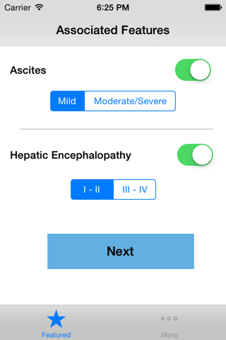 Child-Pugh (CP) Classification screenshot 4