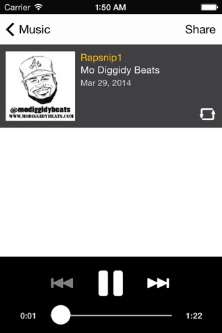 Mo Diggidy Beats screenshot 4