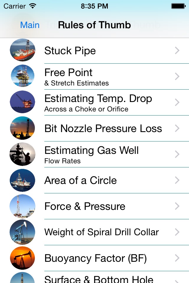 OilField Formulas for iHandy Calc. screenshot 3