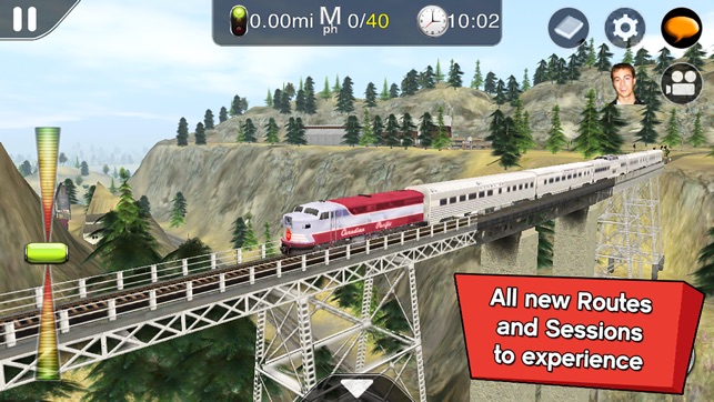 Trainz Driver 2 - train driving game, realistic 3D railroad (圖1)-速報App