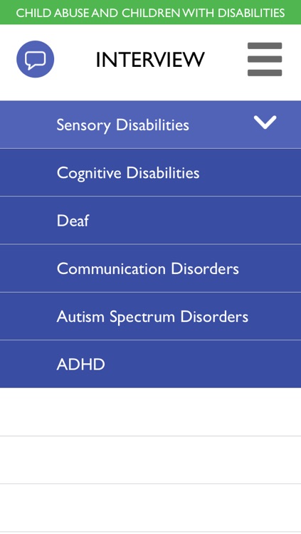 Disability & Abuse – Forensic interviewing considerations related to children with disabilities  (Teachers College, Columbia University)