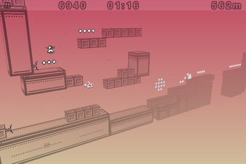 1-bit Ninja Remix Rush screenshot 2