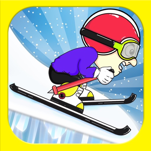 Skiing Stunt Ski - Snow Mountain Stunt Racing Game Extreme FREE icon