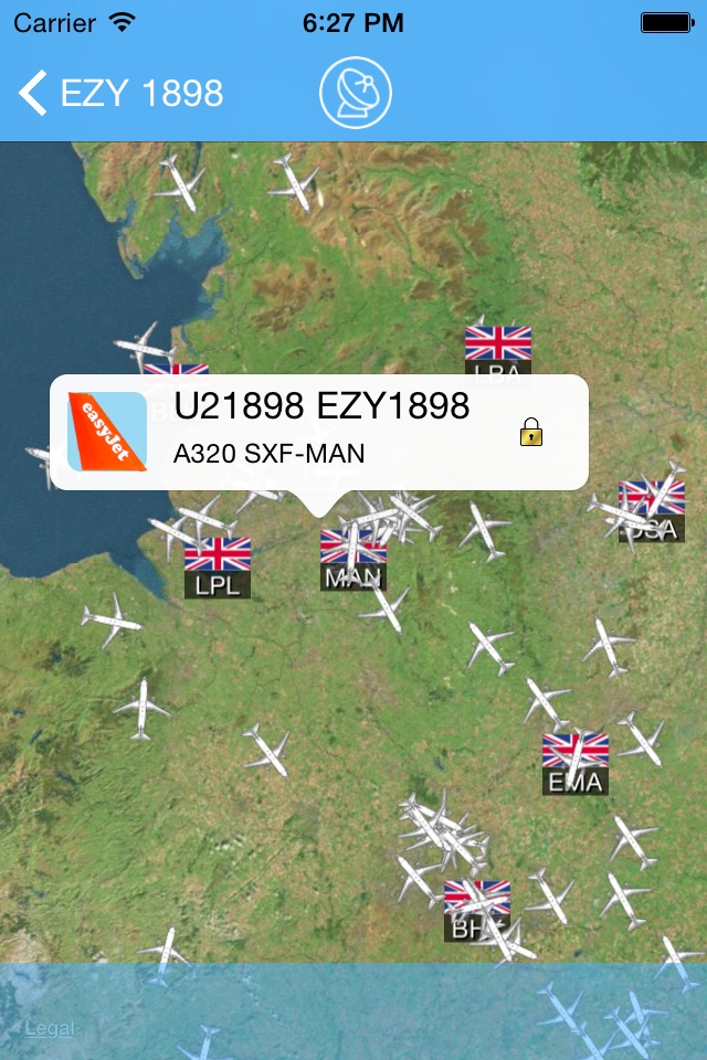 Manchester Airport - iPlane Flight Information screenshot 3