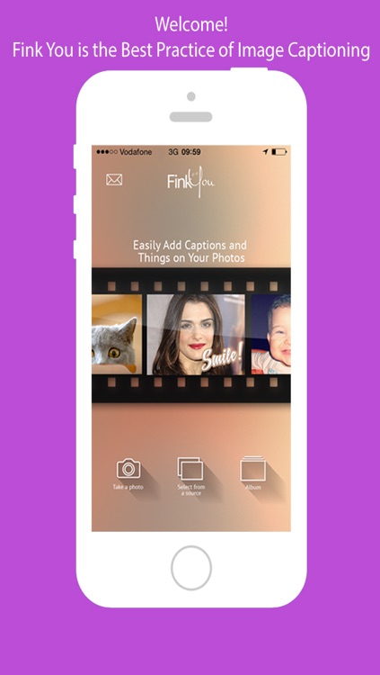 FinkYou - Easily Add Text and Badges on Your Photos and Images