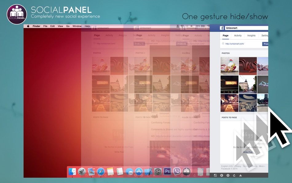 New complete. Social Panel.