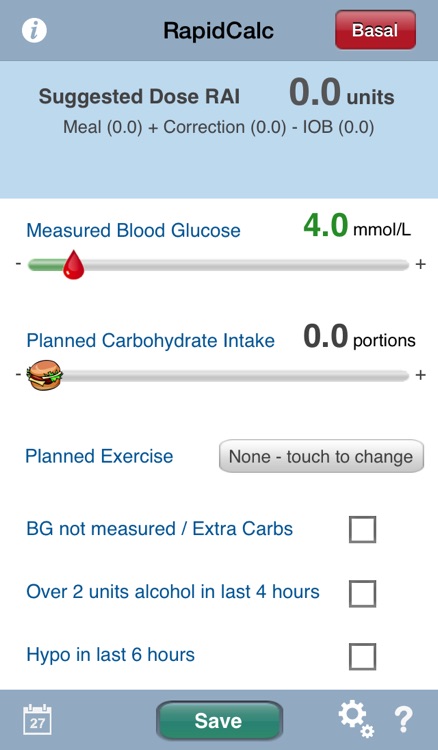 RapidCalc Diabetes Manager