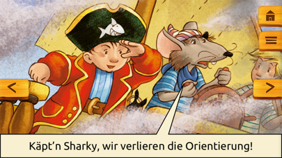 How to cancel & delete Käpt’n Sharky Piratenspaß zum Lesen und Spielen from iphone & ipad 4