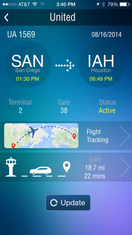 Houston Intercontinental Airport Flight Tracker HOU